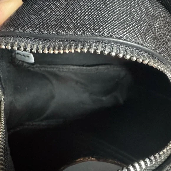 Black Ouija Planchette, Crossbody Bag with Moon and Sun Design bag. - Picture 4 of 7